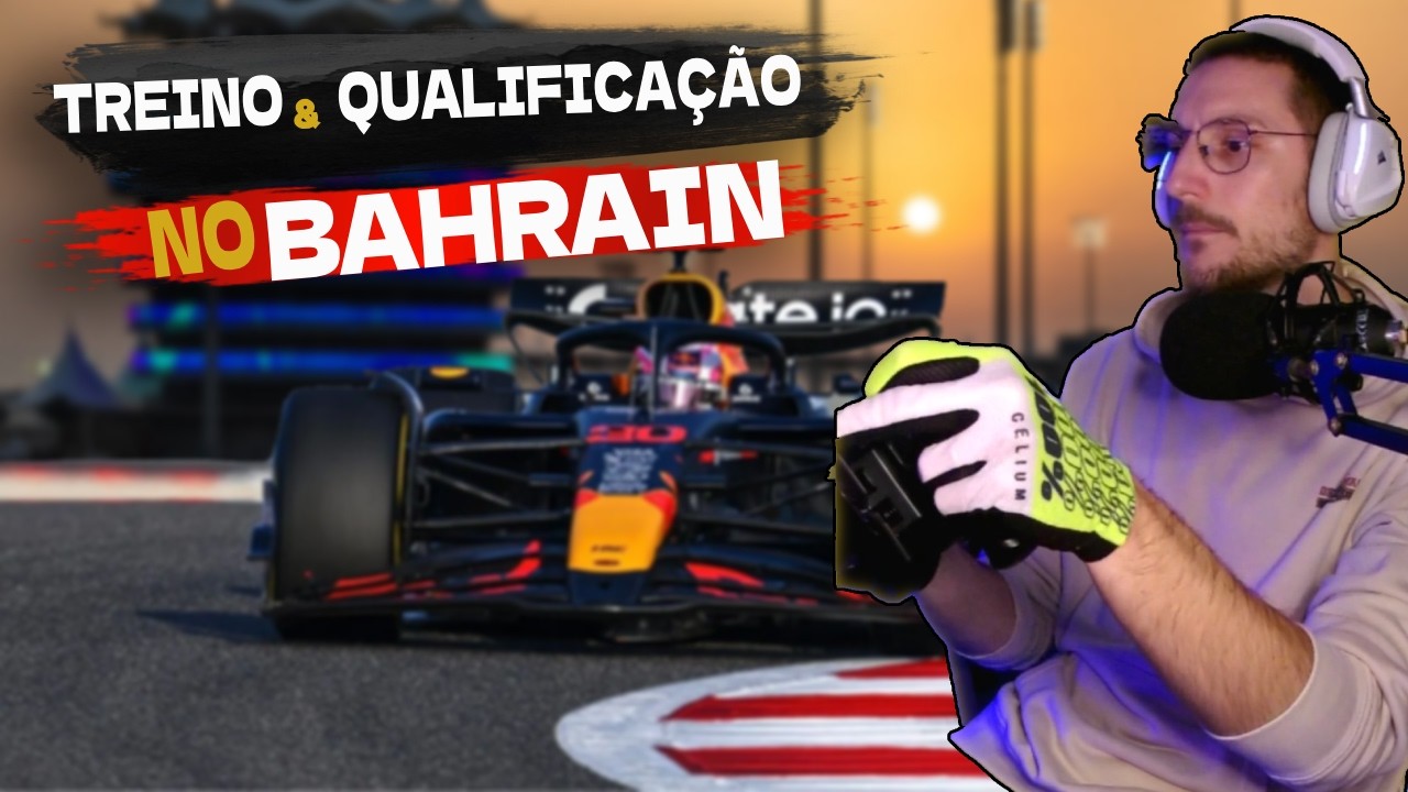 PRÉ-TEMPORADA ➡️ 🏁  BAHRAIN  |  F1 - 25  |  PS5 - PT