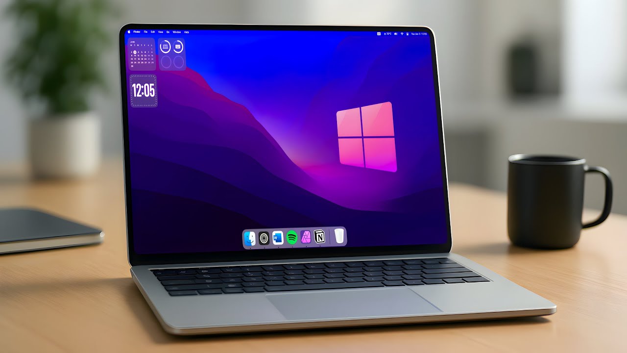 Windows 11... но выглядит точь-в-точь как macOS!
