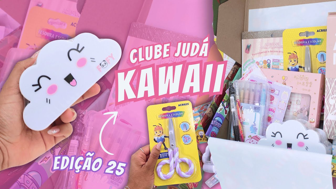 ABRINDO CAIXAS DO CLUBE JUDÁ! Edição: KAWAII