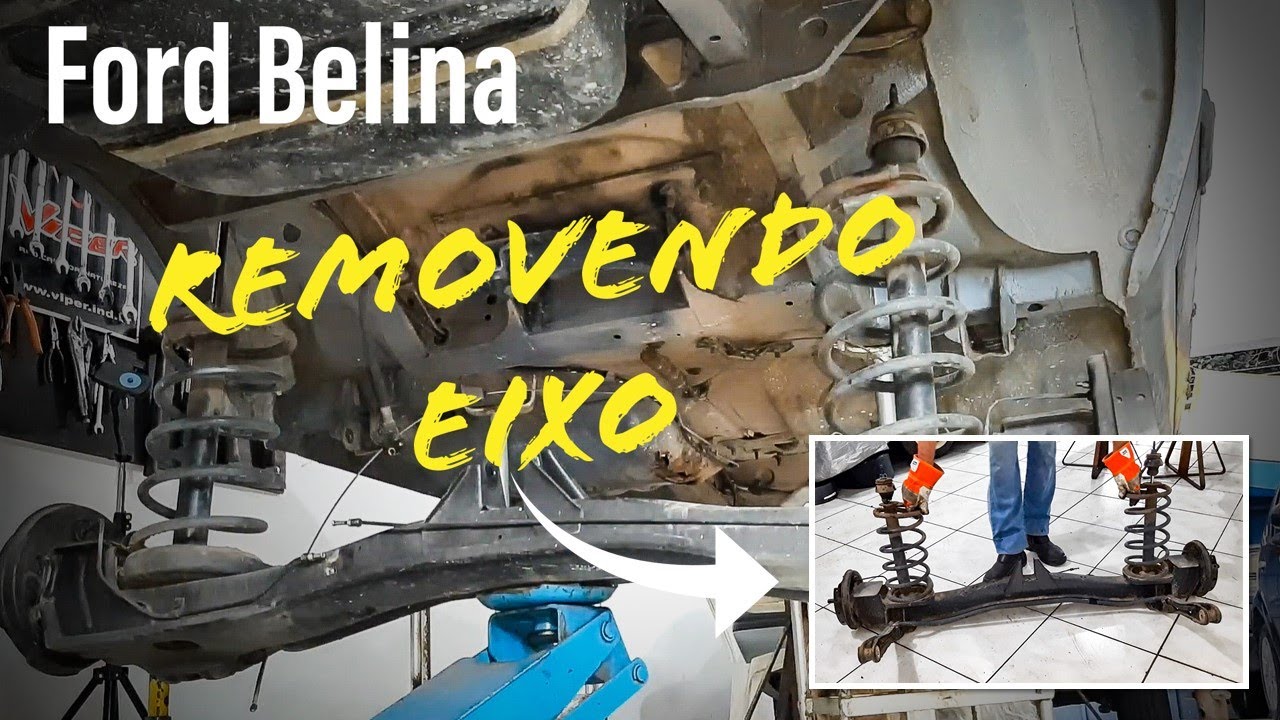 Removendo Eixo Traseiro / Preparação Ford Belina Rota do Asfalto - Episódio 16 - #Belina