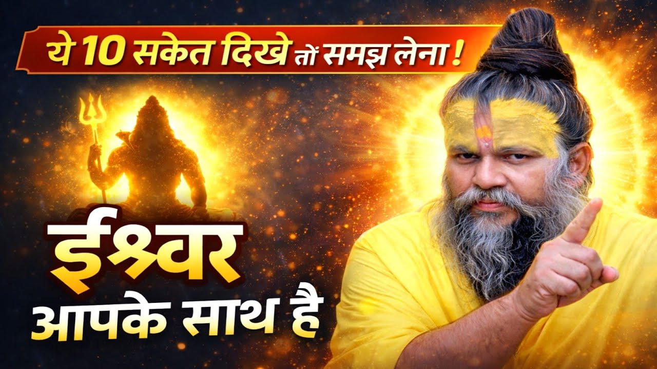 “ये 10 संकेत दिखे तो समझ लेना — ईश्वर आपके साथ है” Motivation Speech Video 