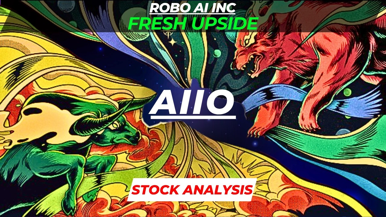 FRESH UPSIDE | AIIO STOCK ANALYSIS | ROBO AI STOCK