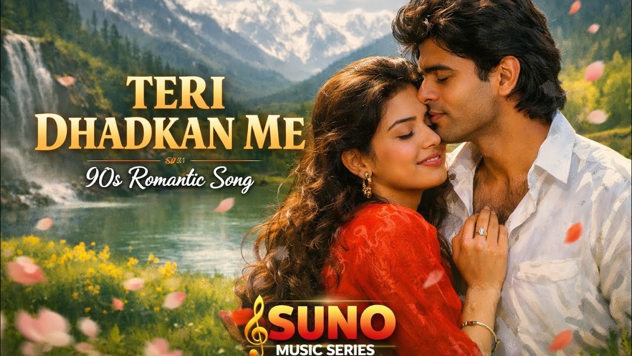✨ Teri Dhadkan Me 💓 | Romantic Love Song 2026 | Suno Music Series ✨