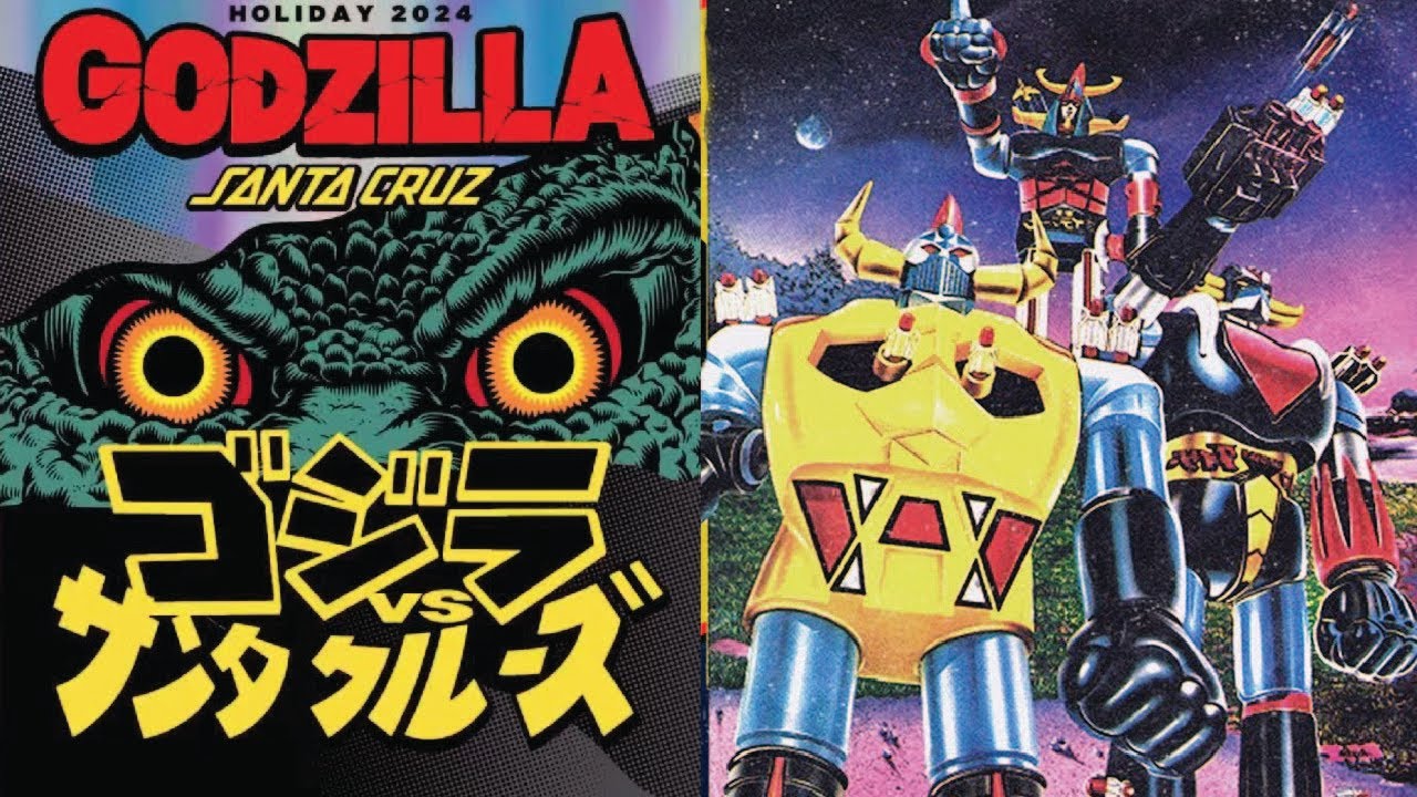 Godzilla Versus Shogun Warriors | Skateboards by Santa Cruz and Terror of Planet X
