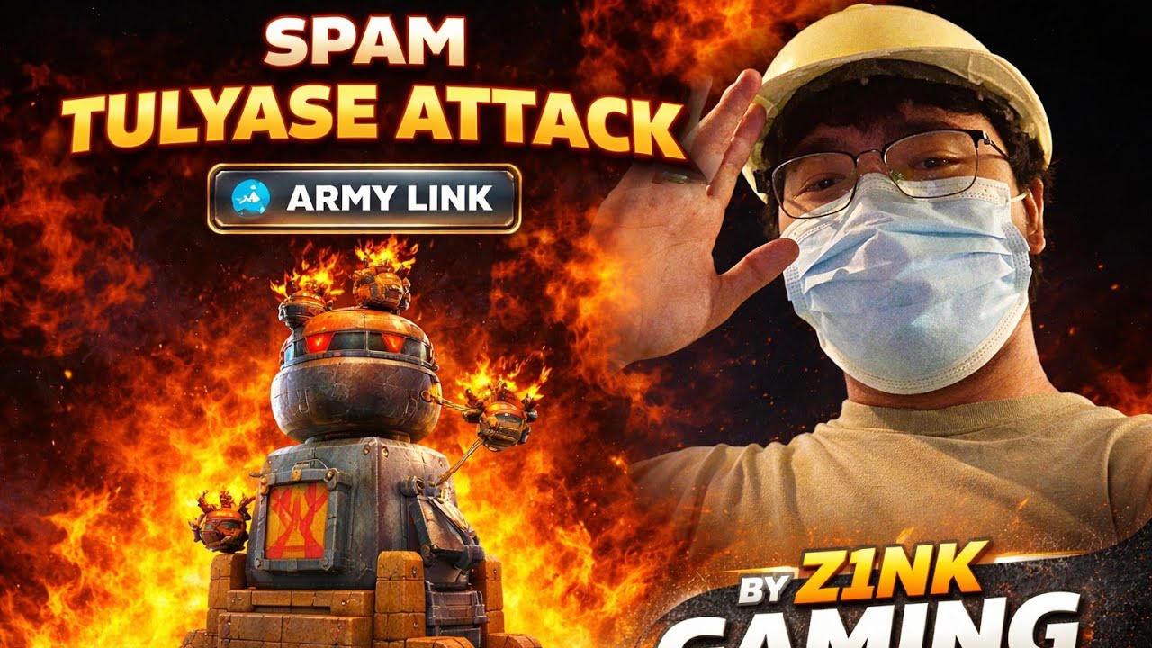 Grabe Spam Furnace Attack! Tamang nood na lamang haha #coc