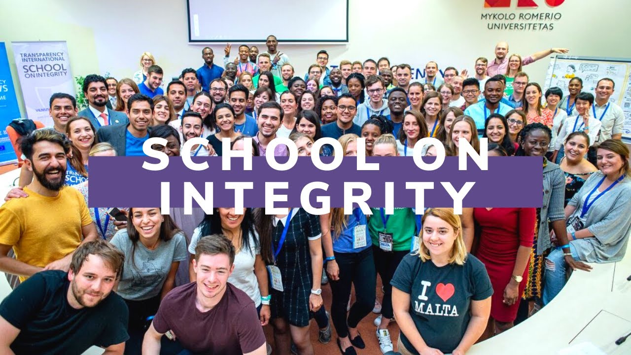 Transparency International School on Integrity 2018 (Vilnius, Lithuania)