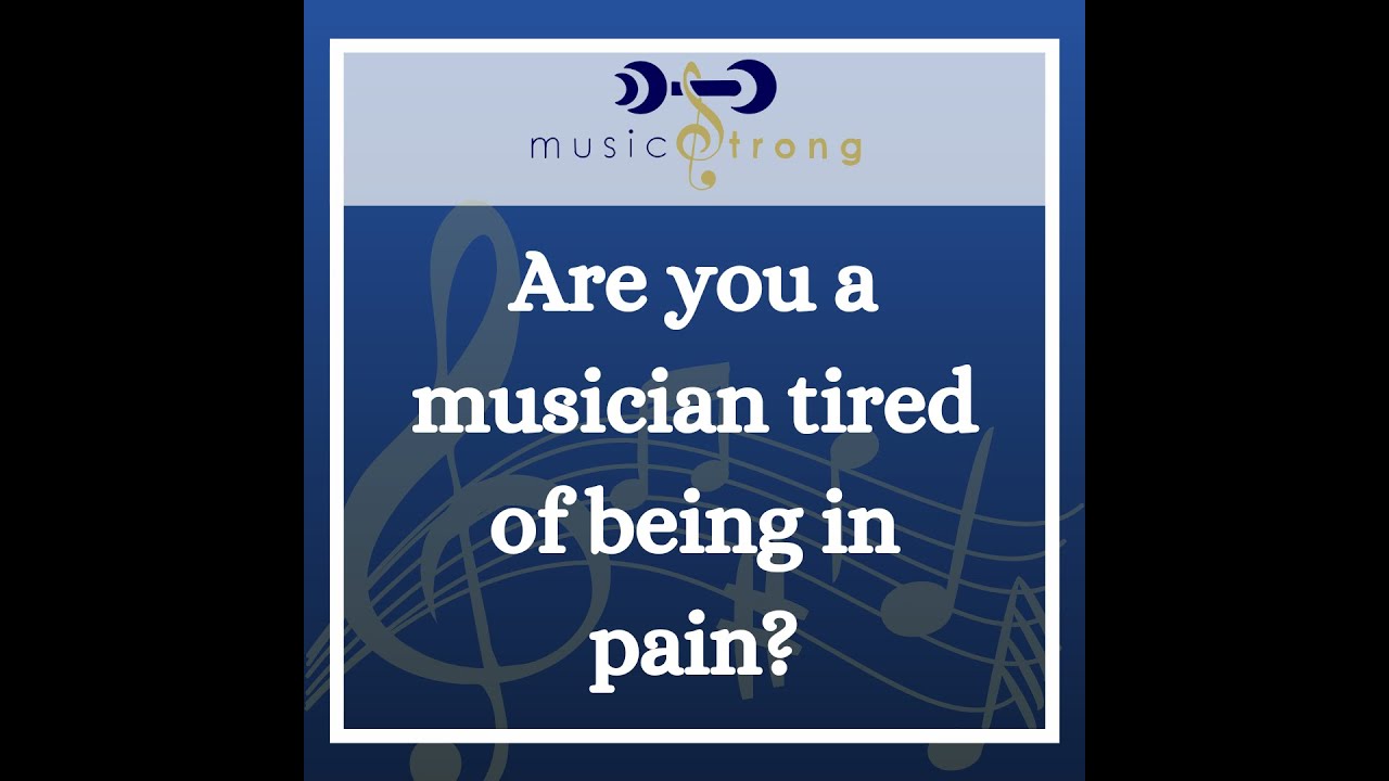 Learn how to prevent and overcome injury in musicians