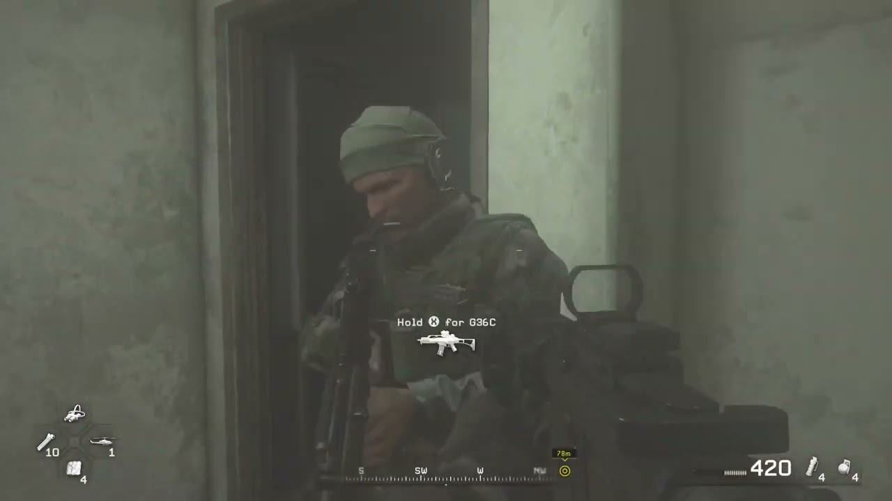 Og Cod MW campaign veteran difficulty  (Stay Frosty)   (no cam) It's another bea (Part 6/13)