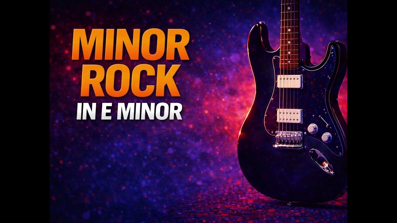 Minor Rock Backing Track in E Minor | 135 bpm | Guitar Jam