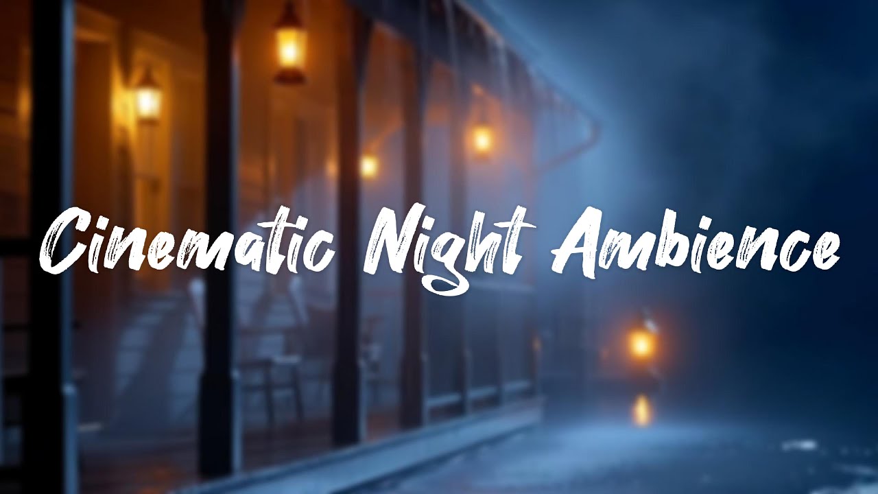Midnight Rain Warm Lantern Lights 🌧️✨ A Cinematic Night Ambience