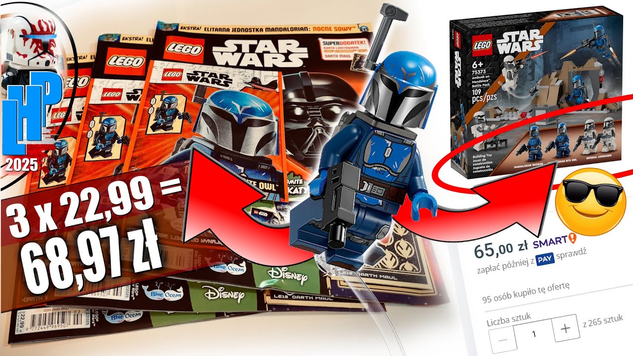 NOCNA SOWA i Moja WATAHA Magazyn LEGO STAR WARS 2/2025 (STYCZEŃ)
