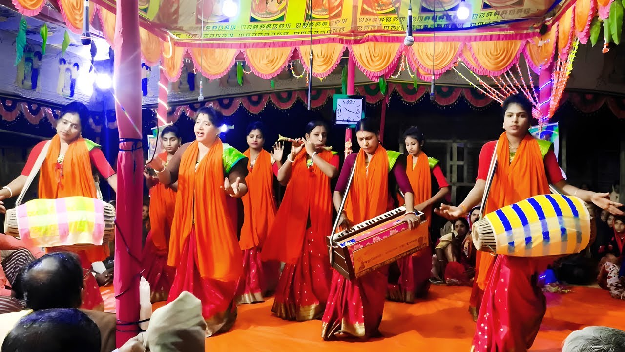 নতুন রূপে সখীদের অপূর্ব নাম কীর্তন ! মা শ্যামা সম্প্রদায় অষ্টসখী ! nam kirton! Astasakhi