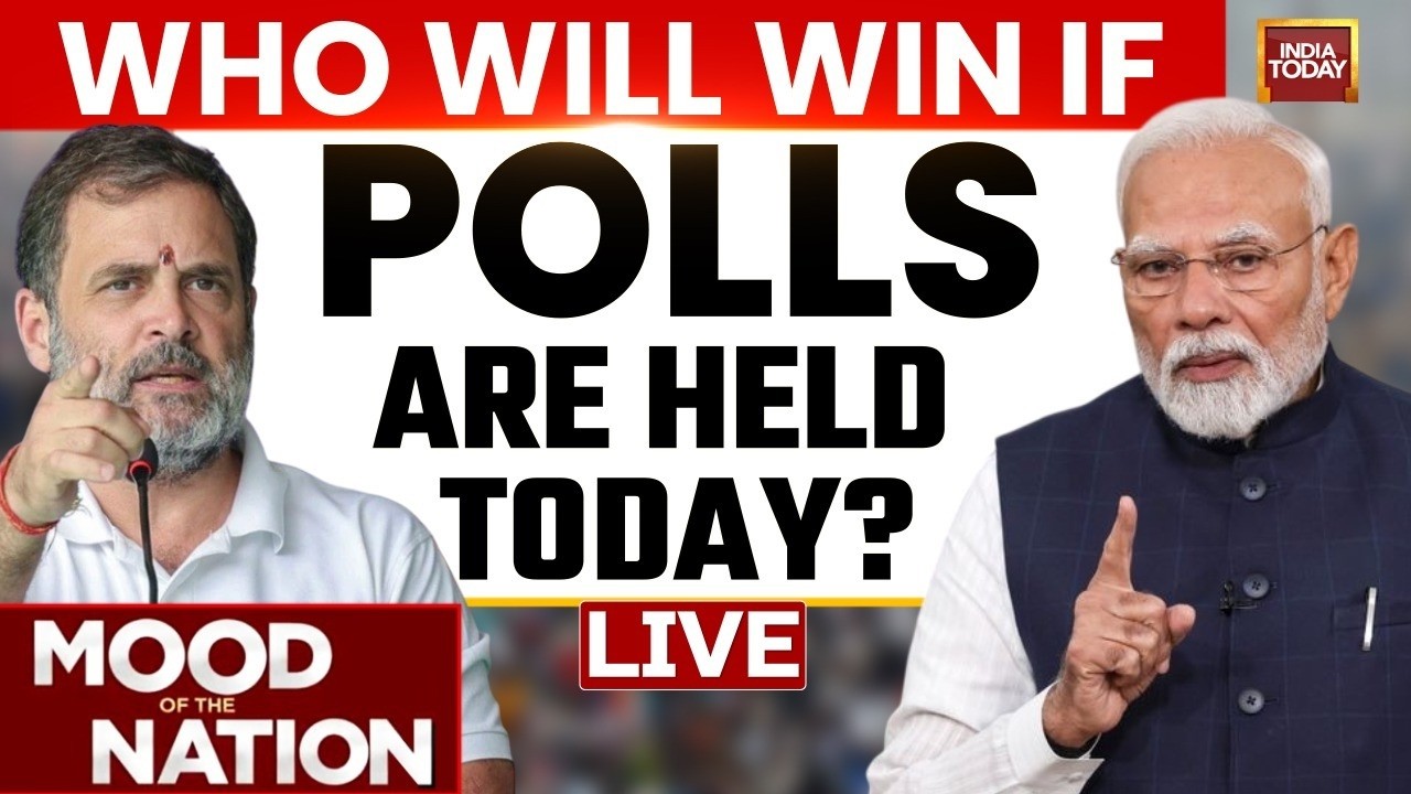 Mood Of The Nation LIVE: Who Will Win If Elections Are Held Today? Modi Vs Rahul | NDA Vs Opposition