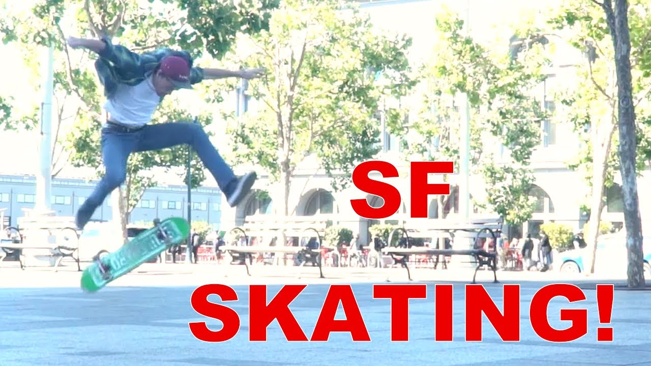 Skateboarding In San Francisco! SOMA Skatepark, EMB
