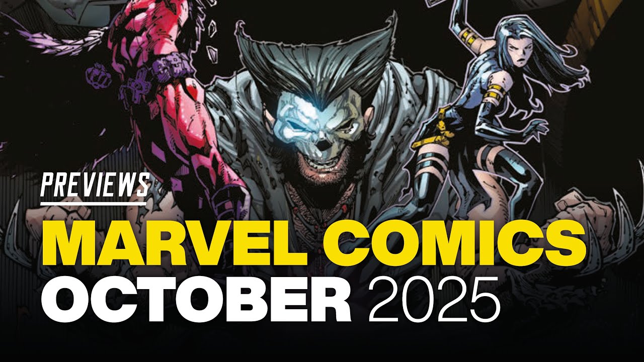 MARVEL Comics PREVIEWS: What's NEW from Marvel in October 2025!