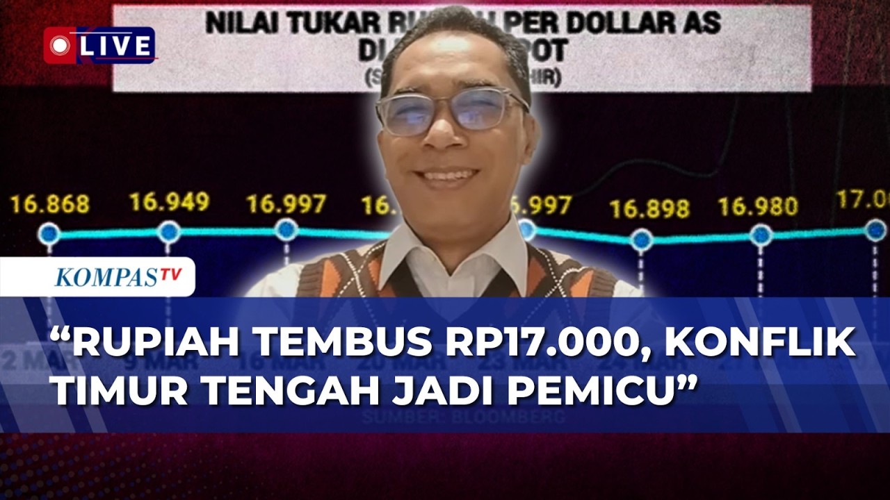 Rupiah Makin Sering Tembus Rp17.000 per Dolar AS, Ini Penyebab Utamanya