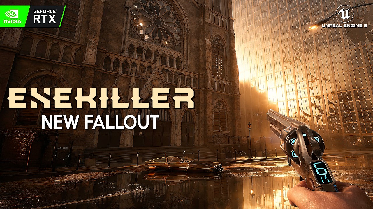 EXEKILLER First Gameplay Reveal | New SINGLE PLAYER OPEN WORLD Cyberpunk Western Fallout coming 2026