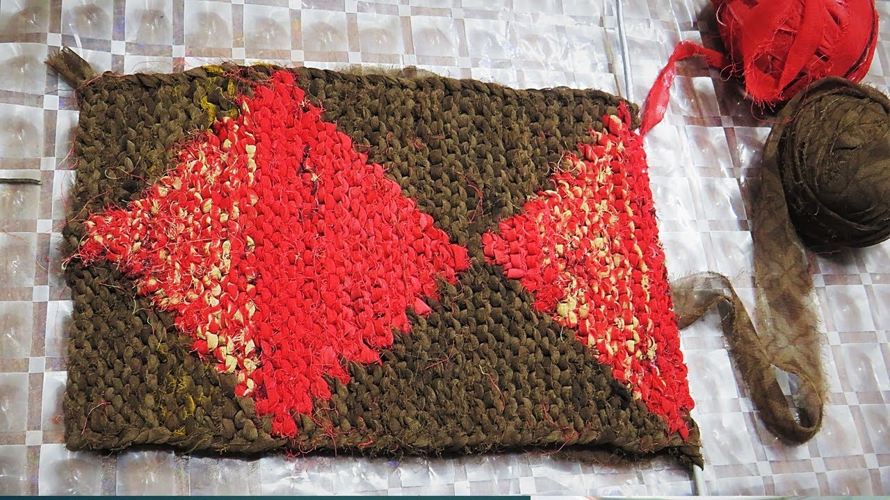 2021 की नयी डिज़ाइन || चटाई वाला पायदान जिसे बनाना है बहुत आसान Paydan | Doormat | Mat/Rug/Table Mat