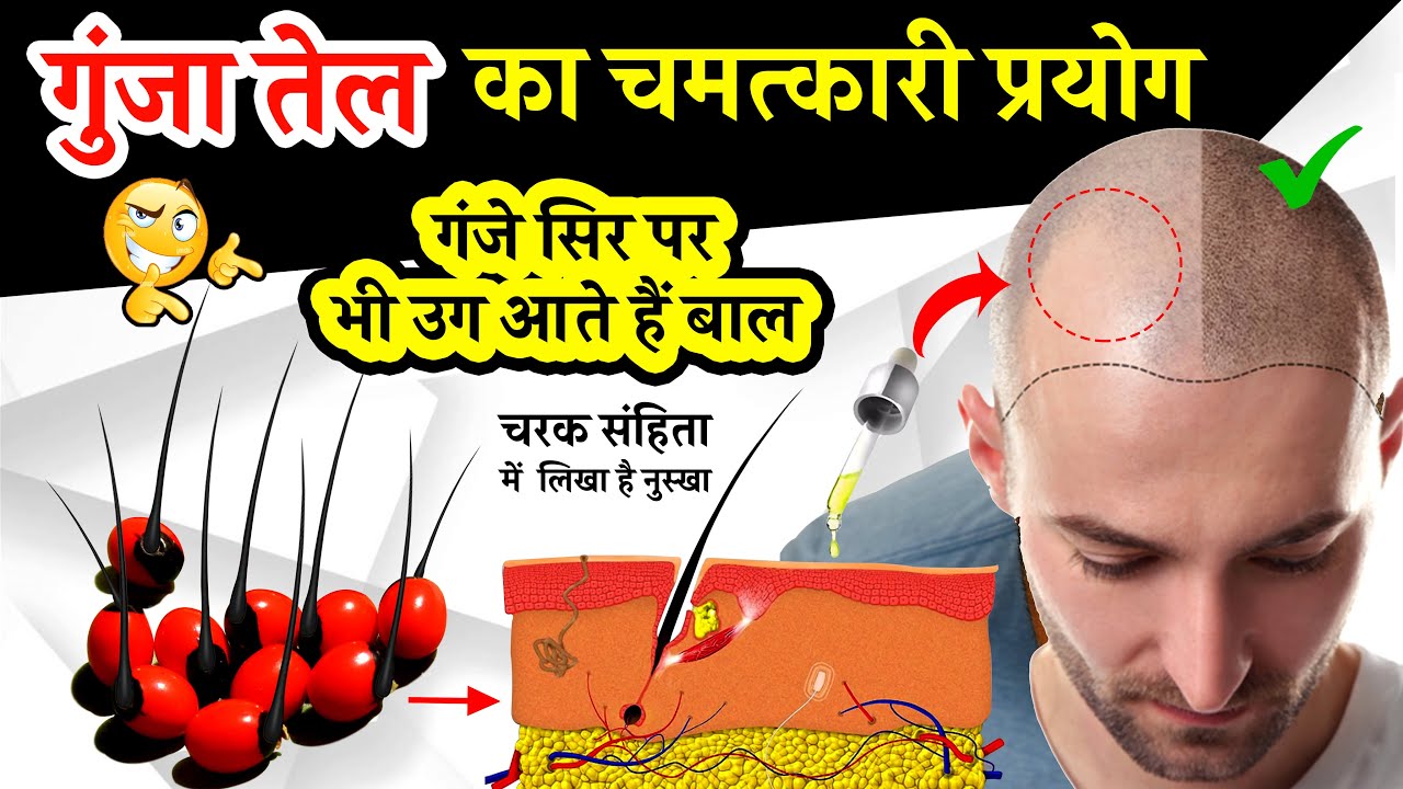 गुंजा रत्ती का तेल || Gunja Seeds For Hair || gunja oil for hair growth || @ancientherbsofindia