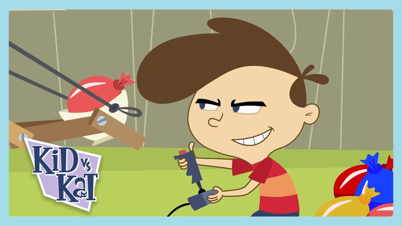 Globo de agua | Kid Vs Kat | Wildbrain Peques