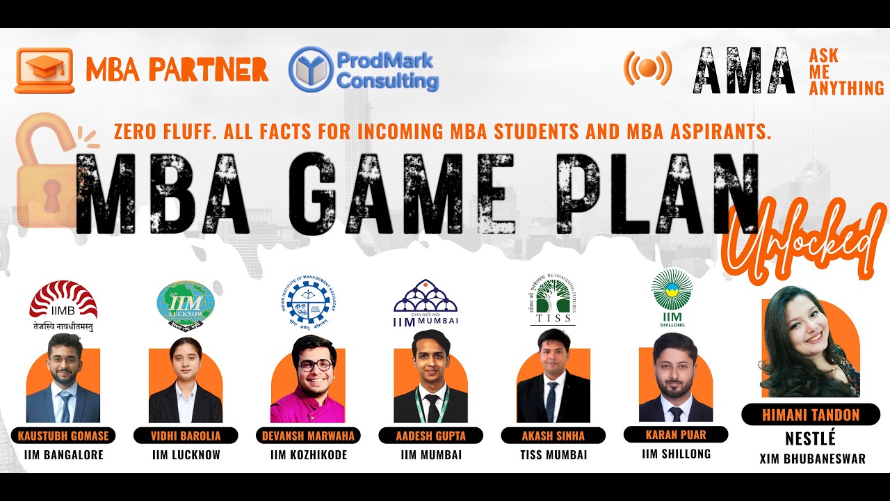 How to crack Summer & Final Placements | Pre-MBA Mentorship Session | Old IIMs, TISS and Nestle HR