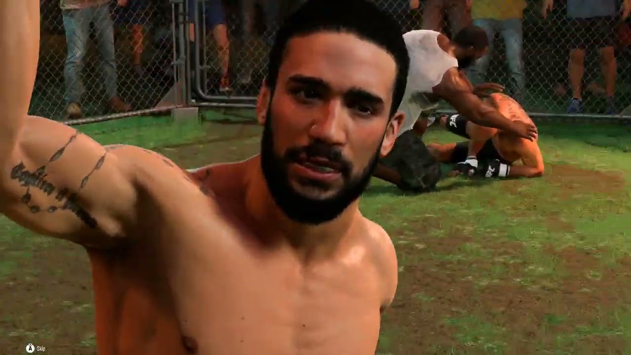 EA Sports UFC 5    Jimmie Rivera Vs Renan Barao  Backyard Fight Gameplay
