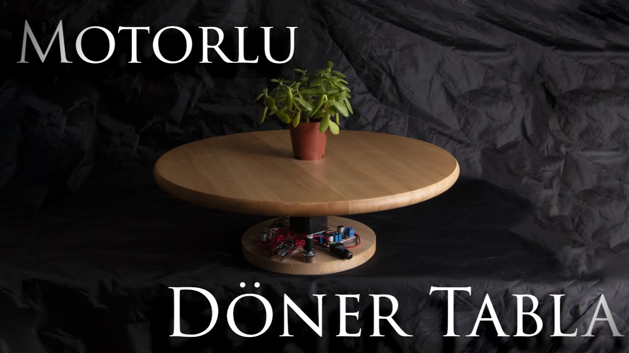 Programlanabilir Motorlu Döner Tabla // Kendin Yap