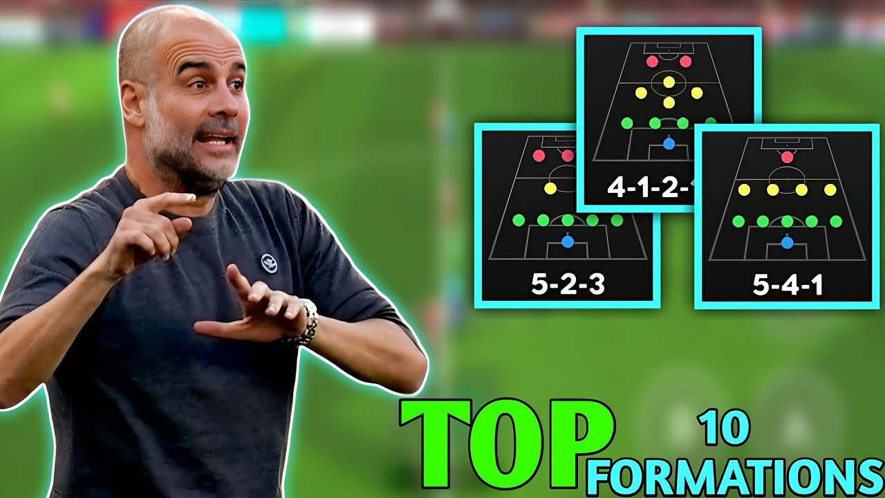 10 лучших тактических схем, которые помогут вам выиграть матчи в DLS 25 | Dream League Soccer