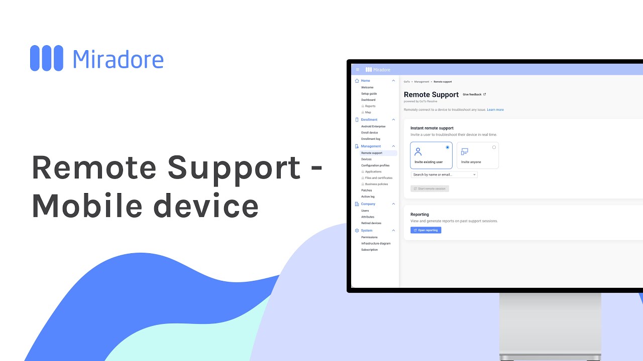 Remote Support - Mobile device | Miradore How-to Tutorials
