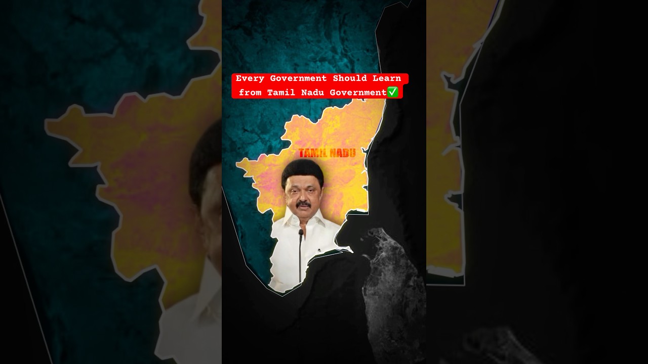 Every Government Should Learn from Tamil Nadu Government ✅ #UngaludanStalin #bjp