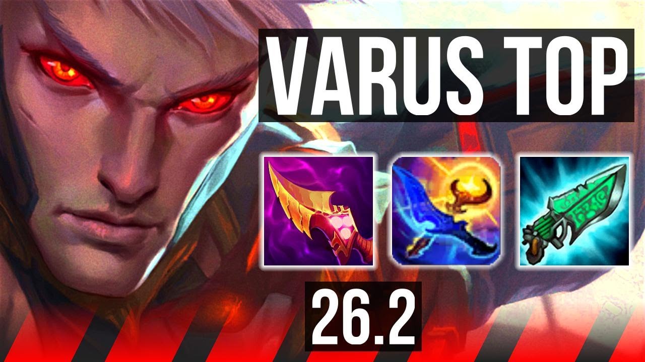 VARUS vs AATROX (TOP) | KR Master | 26.2