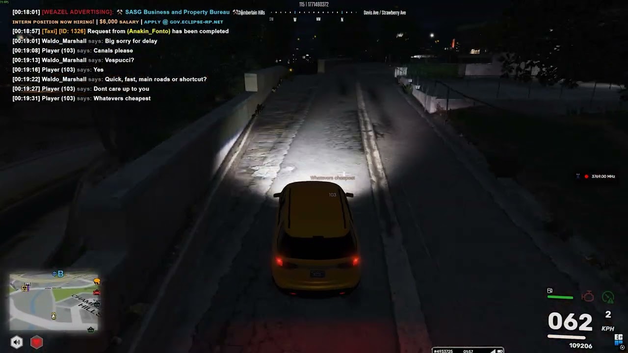 taxi crash