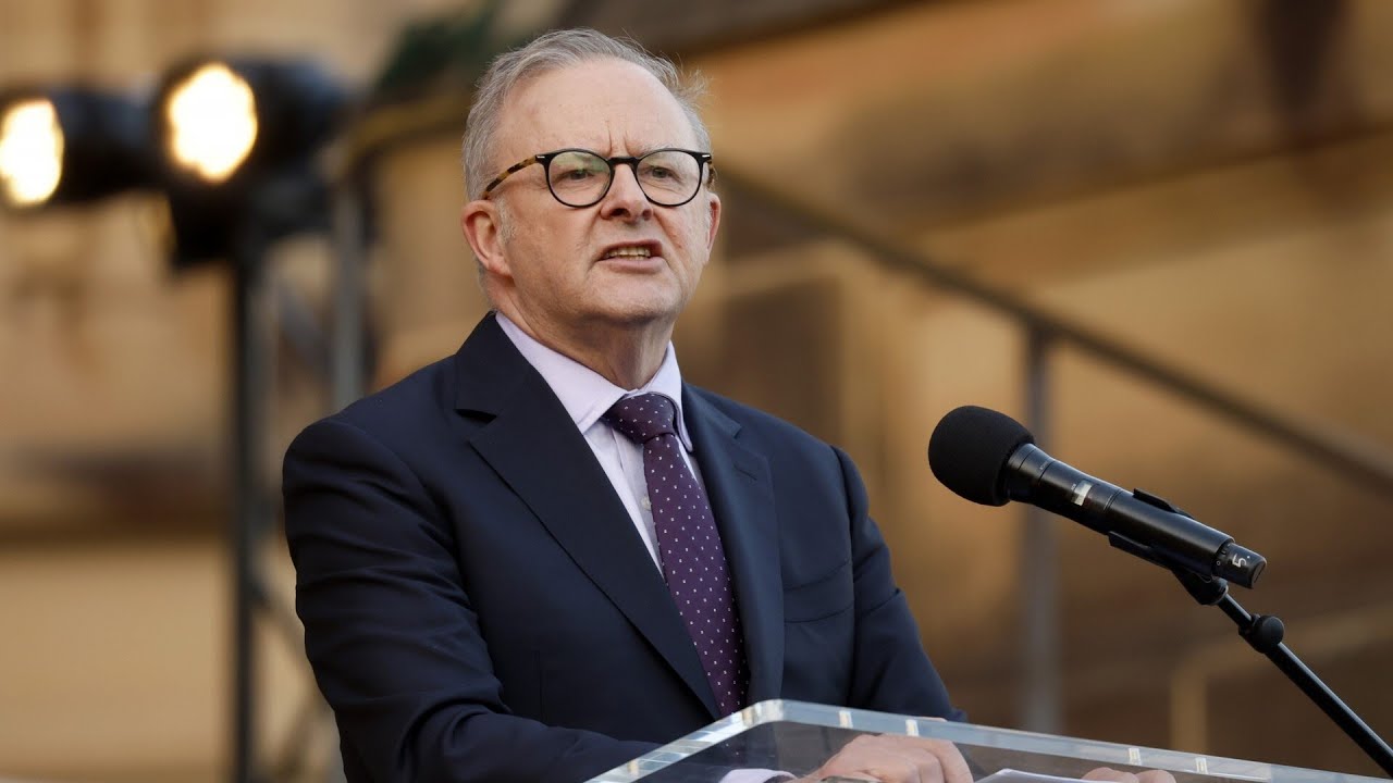 Anthony Albanese attends multi-faith ceremony at St Mary’s Cathedral