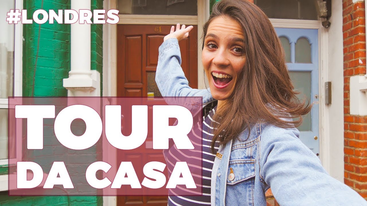 TOUR DA NOSSA CASA EM LONDRES | Diário de Mudança EP06 | Londres | O Poder da Gravata