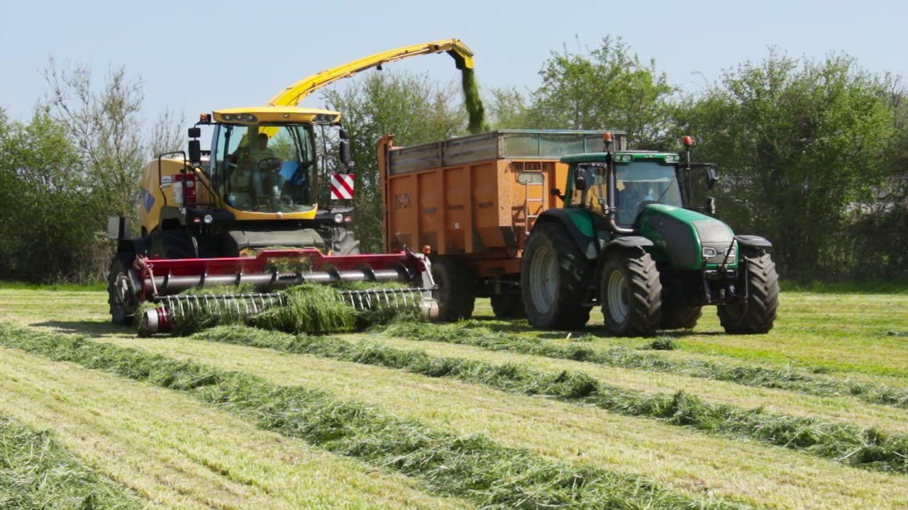Ensilage d'herbe en Sarthe