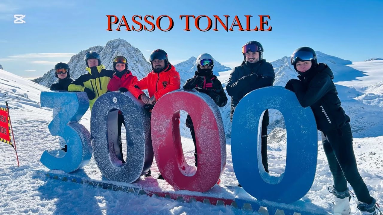Narty w PASSO TONALE 2025 🇮🇹 - pojechaliśmy Teslą !!