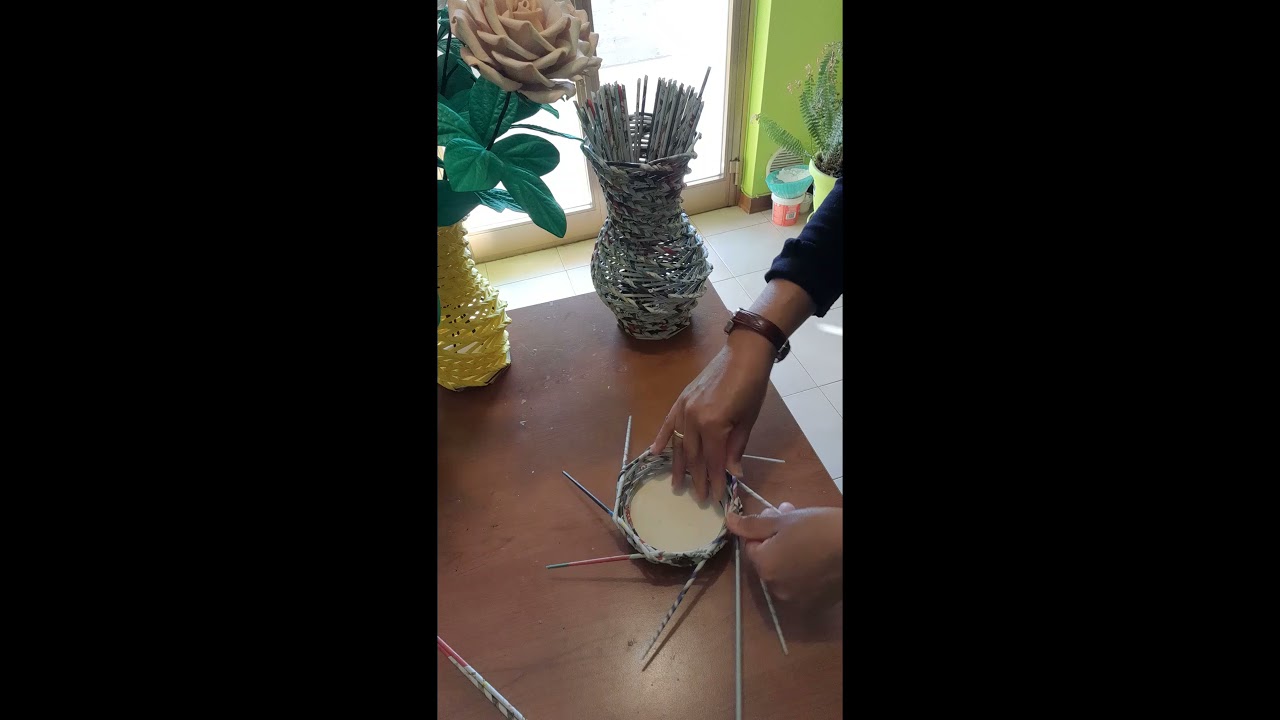 Vasi di Cannuccia crea anche tu😍