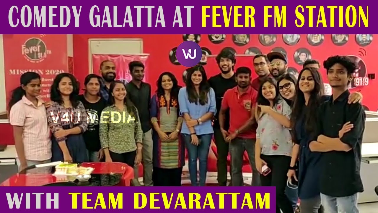 Comedy Galatta At Fever Fm Station With Team #Devarattam | #GauthamKarthik | #ManjimaMohan