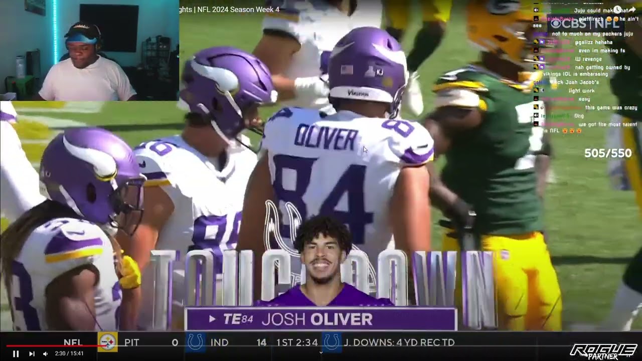 JuJuReacts To Minnisota Vikings vs Green Bay Packers | 2024 Full Game Highlights