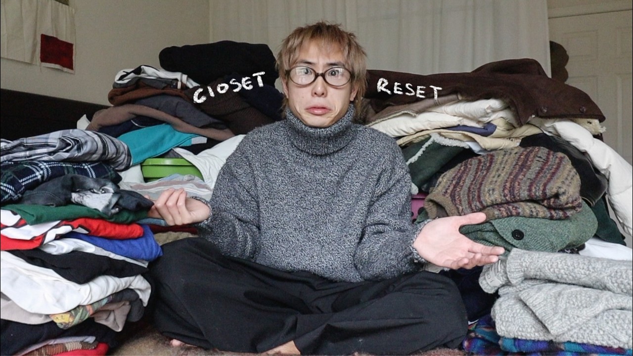 declutterring my closet as a sentimental hoarder 