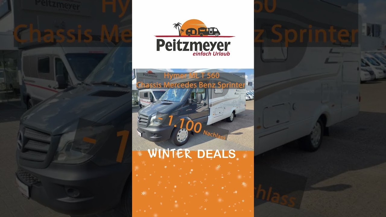 Winter Deals Part5 #hymer #tramps #mlt560 #cruiser #teilintegriert