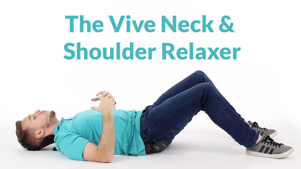 Neck & Shoulder Relaxer By Vive - Neck Support & Cervical Pain Relief