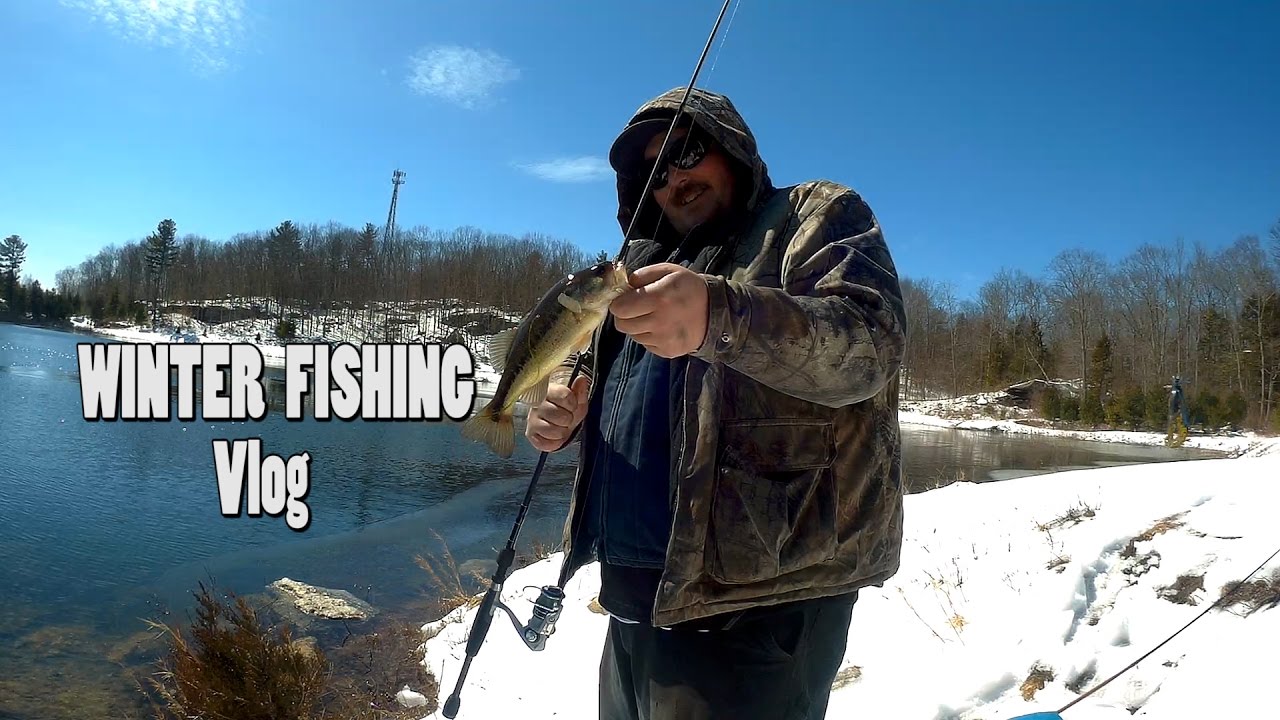 Winter Fishing Vlog. Fall through Ice and channel update