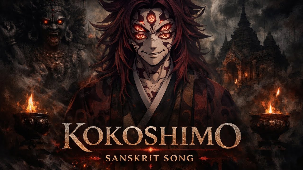 KOKUSHIBO SANSKRIT SONG 🔥 | Demon Slayer Dark Divine Chant | Most Powerful Anime Theme