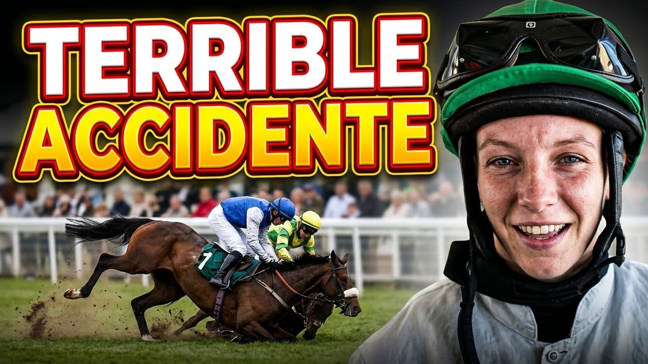 TERRIBLE RODADA JOCKEY SARA HESS R.I.P #caballos #horse #hipicatv