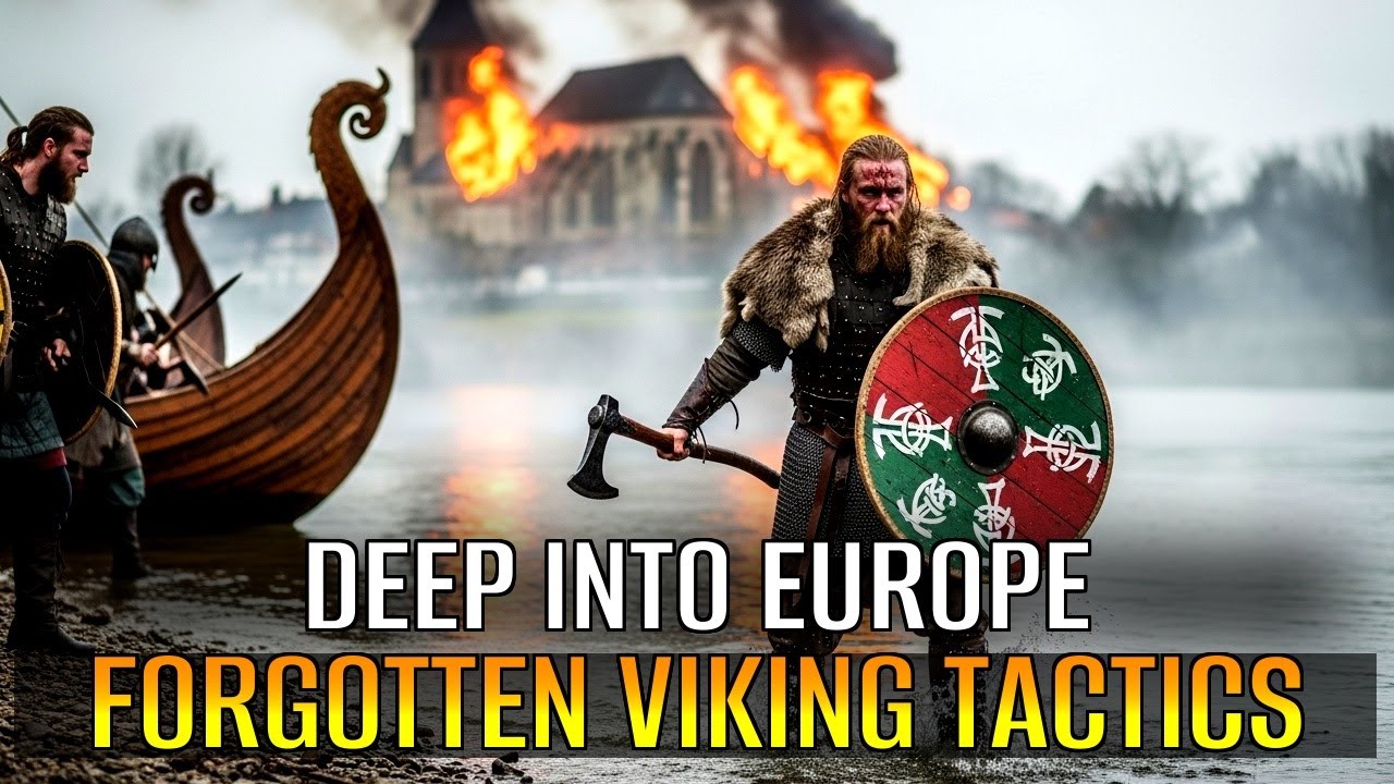 VIKING RIVER RAIDS! 1000 km up the Rhine - how they CONQUERED Europe