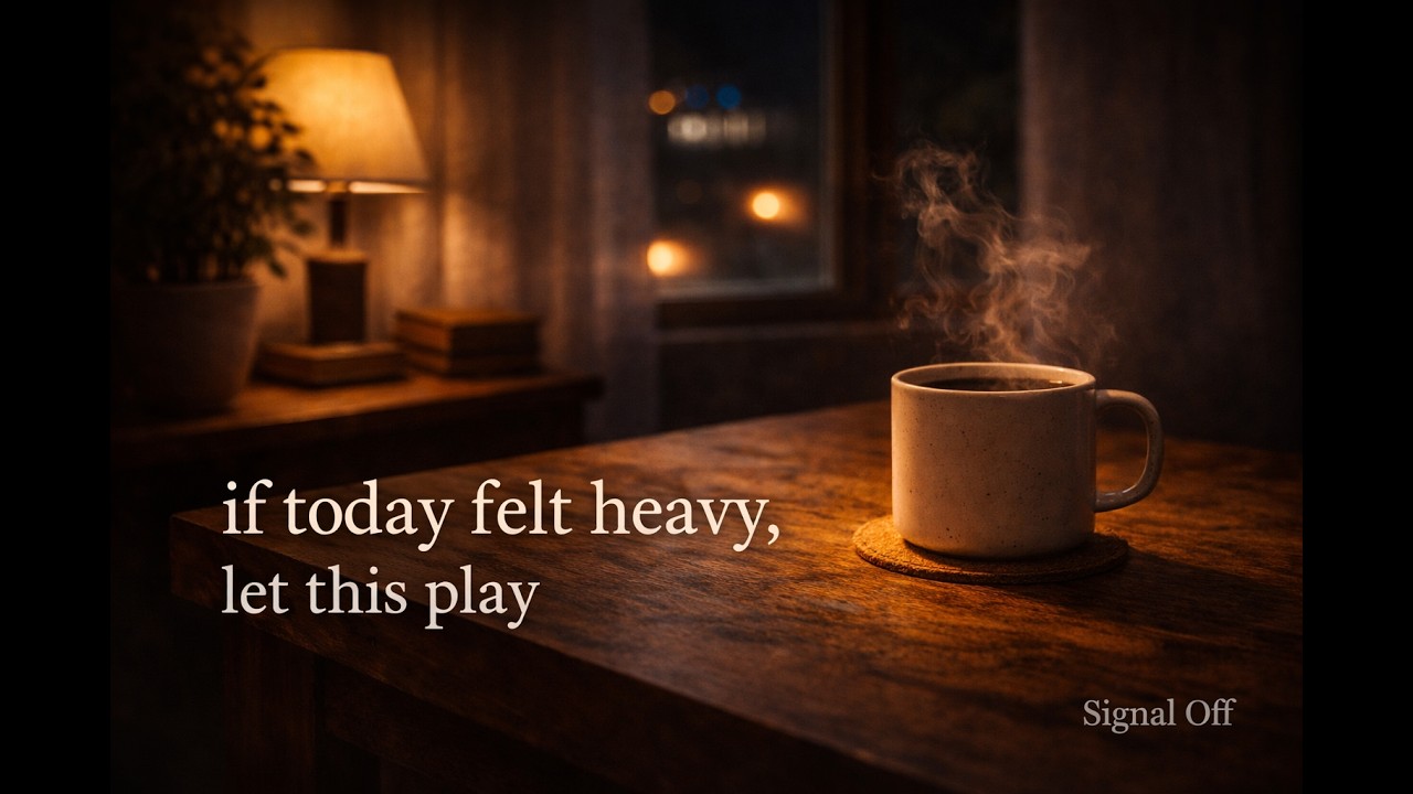 if today felt heavy, let this play