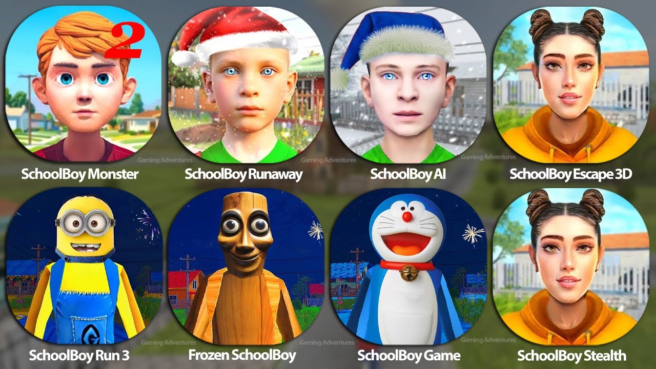 Schoolboy Runaway 2 Alls New Mod,Village, Boy Stealth Escape, Nick's Runaway, Runaway 2