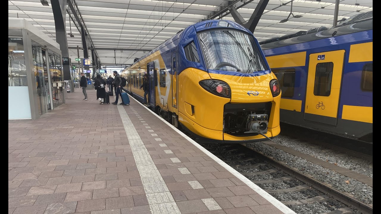 Eerste keer Flow ICNG (EuroCity Direct), Lelystad Centrum naar Rotterdam Centraal - 1 maart 2025