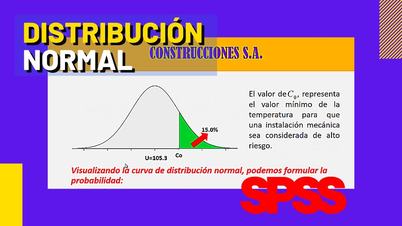 DISTRIBUCIÓN NORMAL CON SPSS - EJERCICIOS